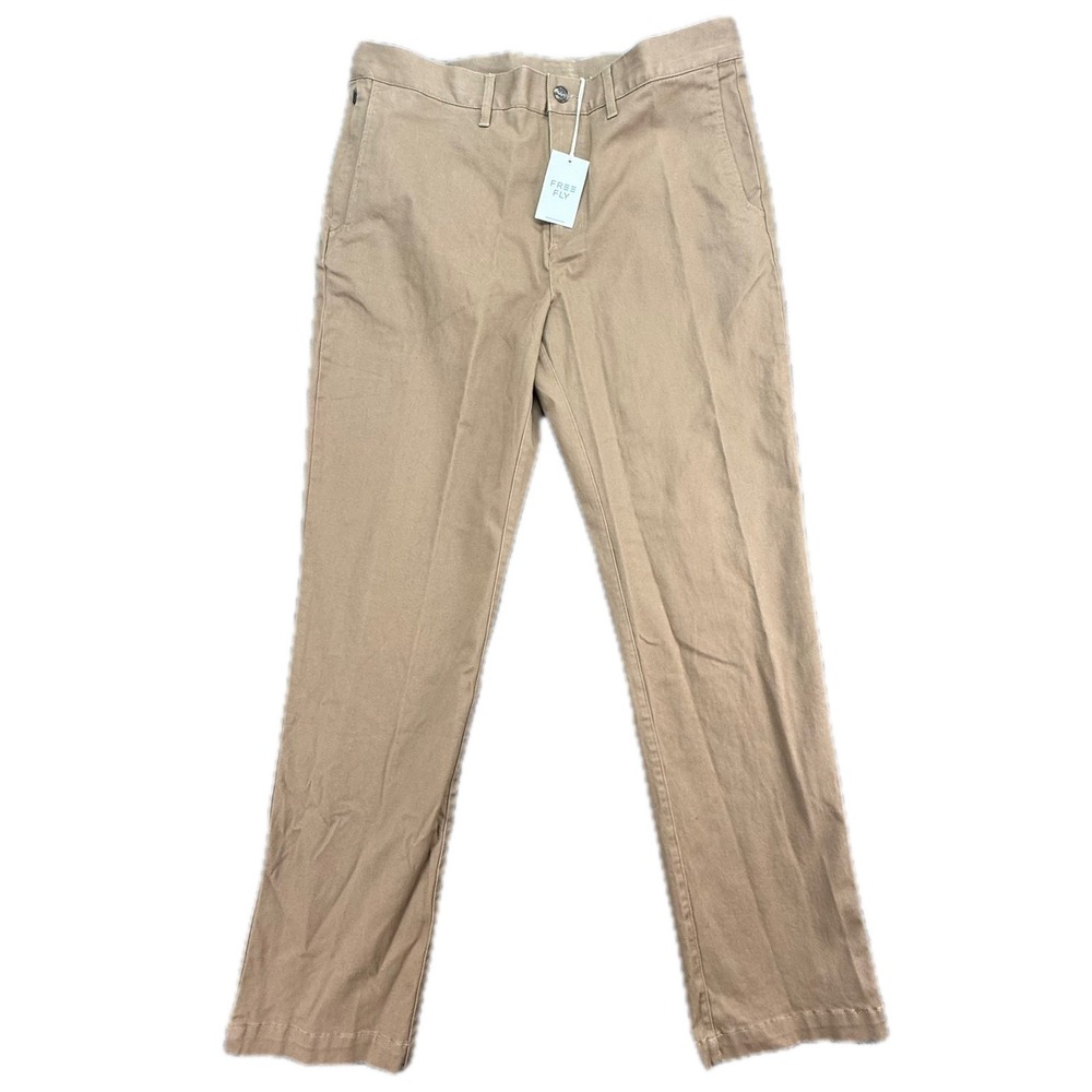 Free Fly Anchor Chino Pant Mens 33x32 Otter‎ Brown MACP-038-3332/OTTER New